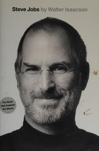Cover of Steve Jobs by Walter Isaacson