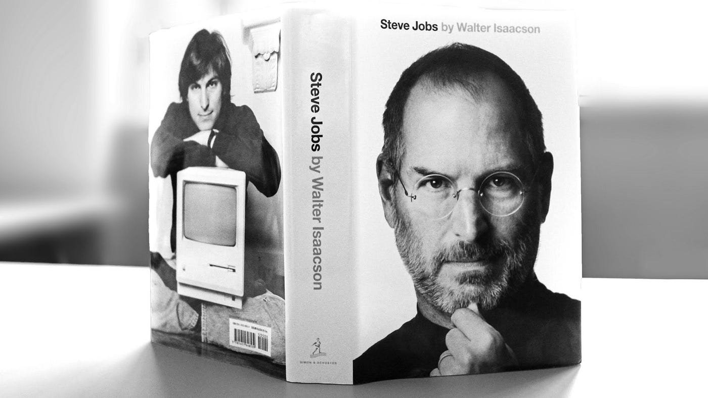 Steve Jobs Walter Isaacson biography book cover